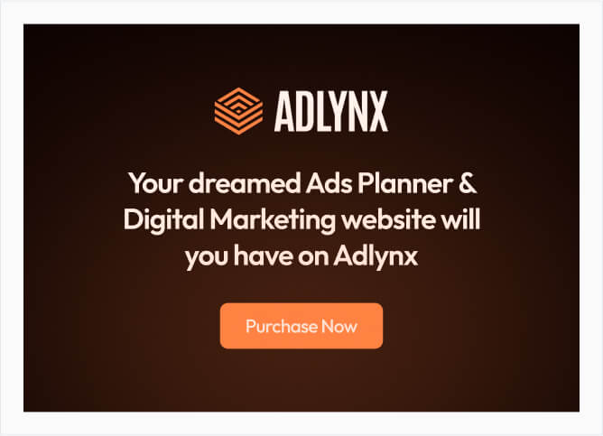 Adlynx - Ads Planner & Digital Marketing Elementor Template Kit