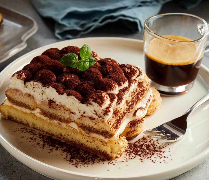 delicious-tiramisu-dessert-and-cup-of-coffee-on-ta-X77LGNJ
