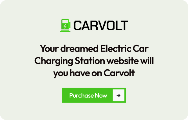 Carvolt - Electric Car Charging Station Elementor Template Kit