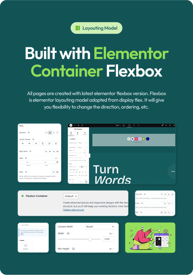 Craftword - Creative Agency & Copywiting Portfolio Elementor Template Kit