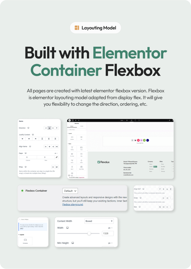 Revolux - Solar & Green Renewable Energy Elementor Template Kit