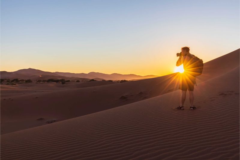 Capture the Beauty of Sunset and Sunrise in the Desert with Sandtrail